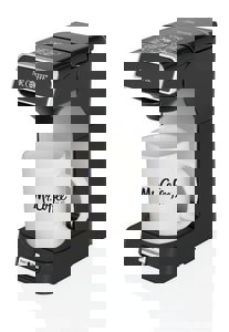 SGL SERVE COFF MAKER W/ MTL TRIM